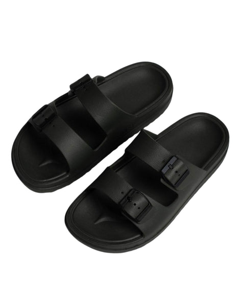SOKET® Sandalia Femenina Tipo Plataforma Capellada en material EVA#color_700-negro