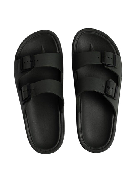 SOKET® Sandalia Femenina Tipo Plataforma Capellada en material EVA#color_700-negro