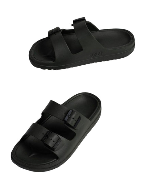 SOKET® Sandalia Femenina Tipo Plataforma Capellada en material EVA#color_700-negro