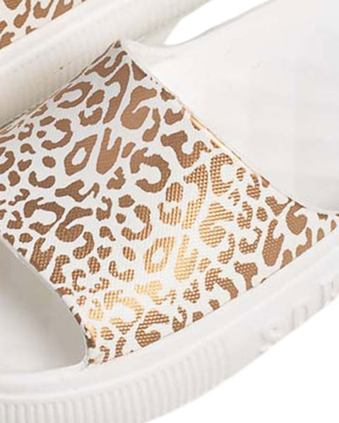 SOKET® Sandalia en material EVA para mujer#color_001-blanco-dorado