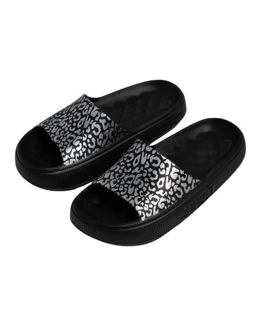 SOKET® Sandalia en material EVA para mujer#color_701-negro-plata