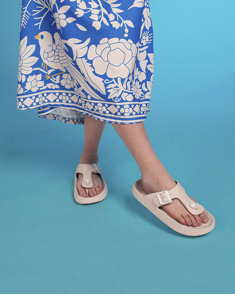 SOKET® Sandalia para mujer en material EVA#color_849-beige