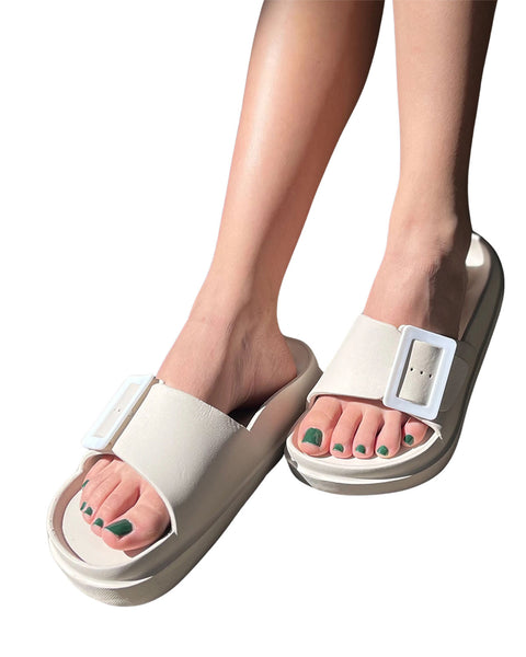 SOKET® Sandalia en material EVA - Femenina#color_849-beige