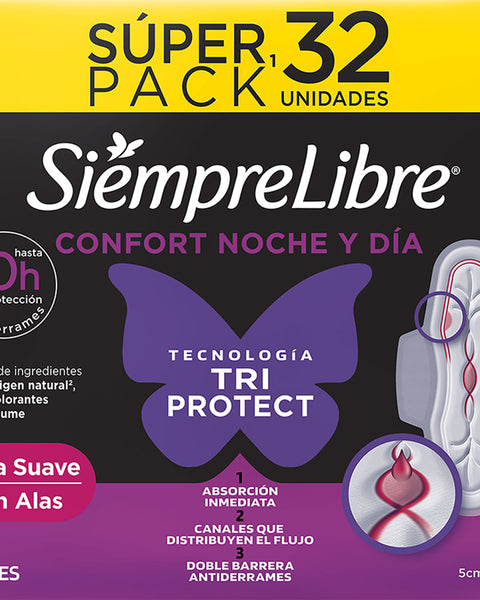 Toallas Siempre Libre Noche/Día#color_100-noche-y-dia