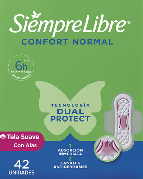 Toallas Siempre Libre Alas 42 unidades#color_100-normal-con-alas
