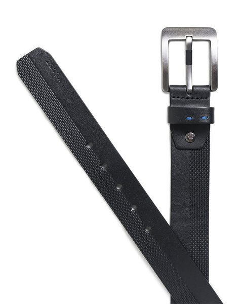 Cinturón masculino unifaz 100% cuero Vélez#color_700-negro