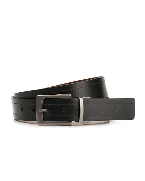 Cinturón doblefaz masculino Kafka Origen Vélez#color_700-negro