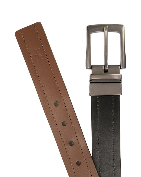Cinturón doblefaz masculino Kafka Origen Vélez#color_700-negro