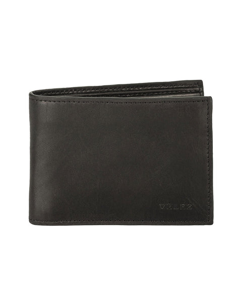 Billetera zafiro de cuero para hombre contraste interno#color_700-negro