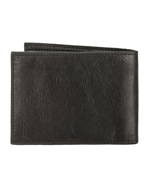 Billetera zafiro de cuero para hombre contraste interno#color_700-negro