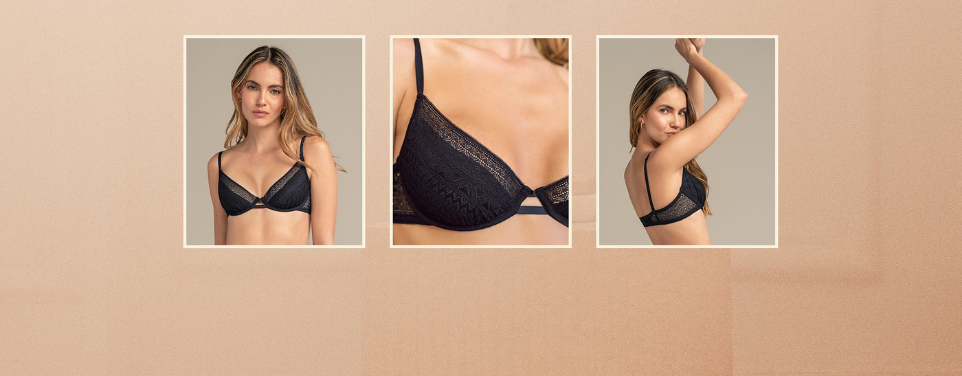 Bralette de encaje Leonisa