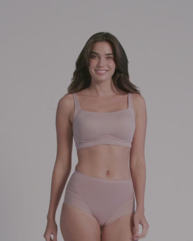 Paquete x2 brasieres sin arco ultracómodo de alto soporte y cubrimiento everyday bra