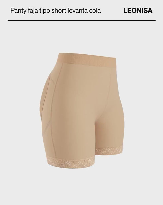 Panty faja tipo short levanta cola