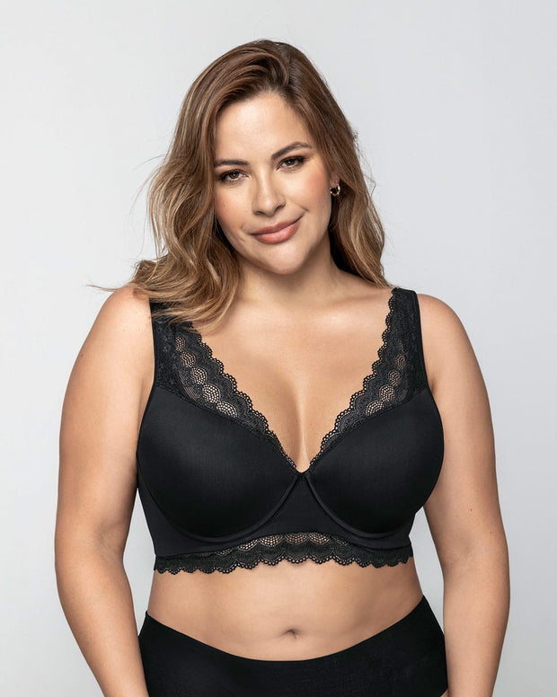 Brasier de gran cubrimiento: deep coverage bra