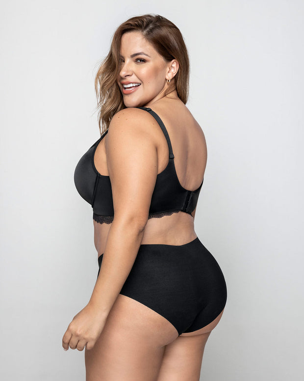 Brasier de gran cubrimiento: deep coverage bra