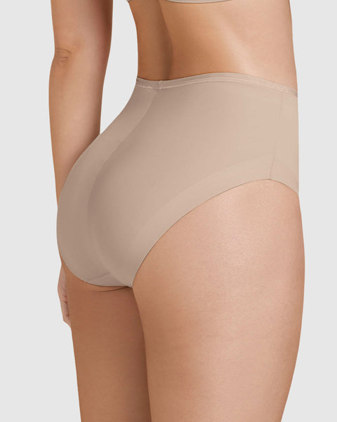 Panty clásico invisible con ajuste perfecto#color_802-cafe-claro