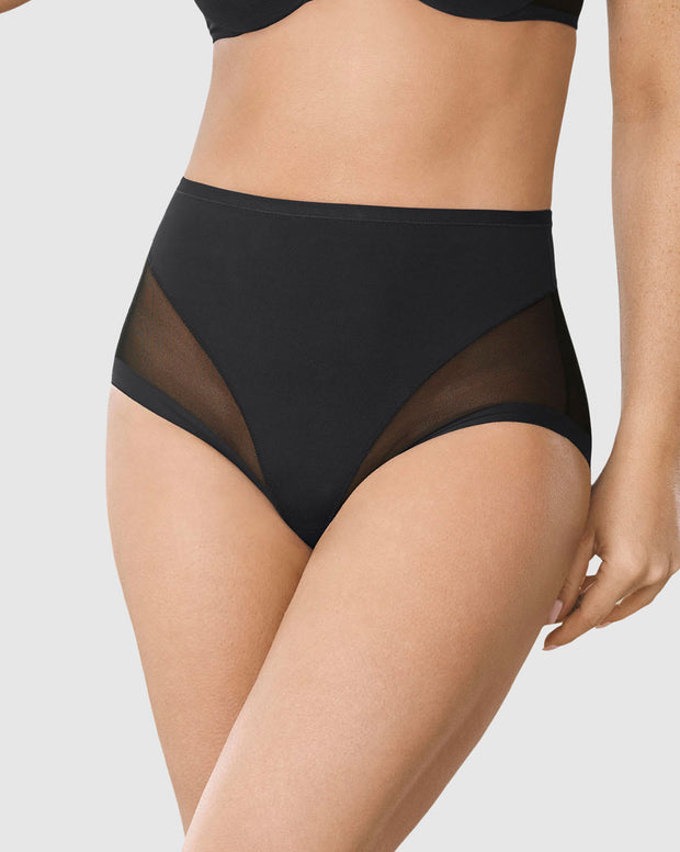 Panty clásico invisible con tul