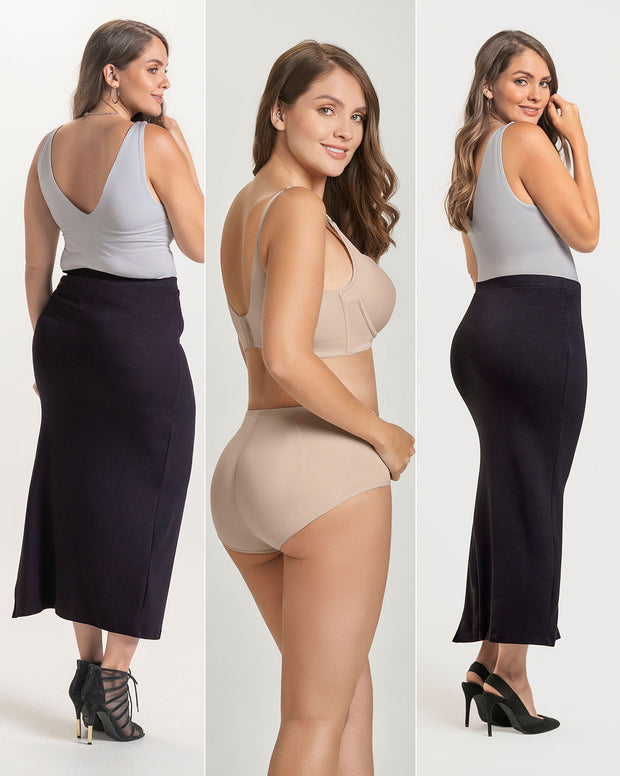 Panty clásico de realce con almohadillas removibles