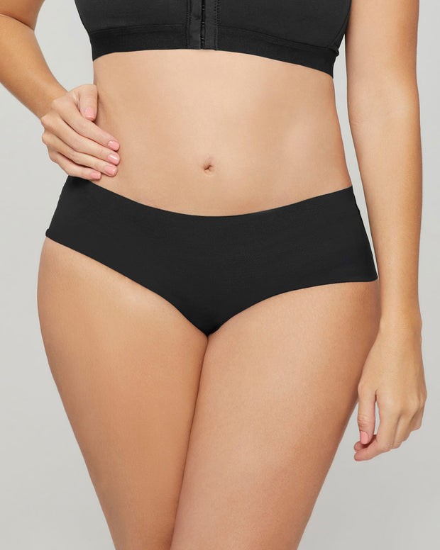 Panty hípster invisible ultraplano sin elásticos y de pocas costuras