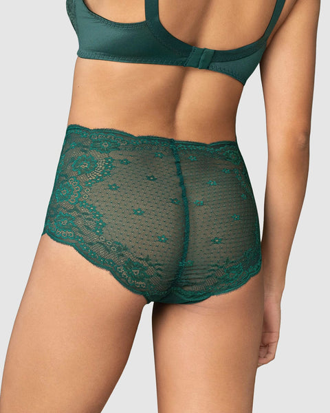 Panty clásico en encaje smartlace#color_171-verde-oscuro