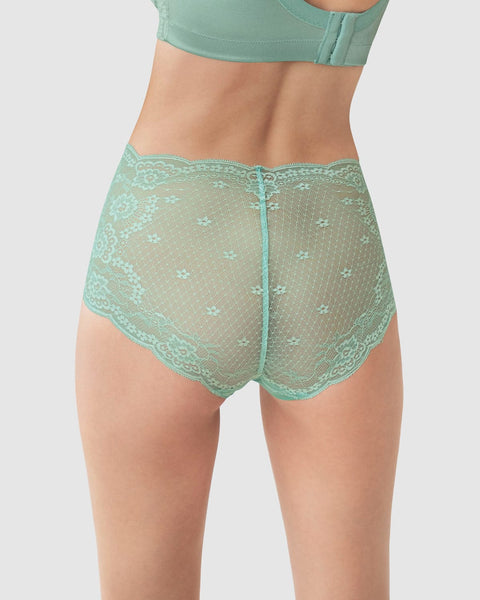 Panty clásico en encaje smartlace#color_644-verde