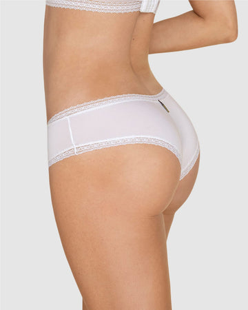 Sexy panty cachetero en tela ultraliviana#color_000-blanco