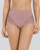 Panty faja clásico con control moderado de abdomen y bandas en tul#color_281-palo-de-rosa