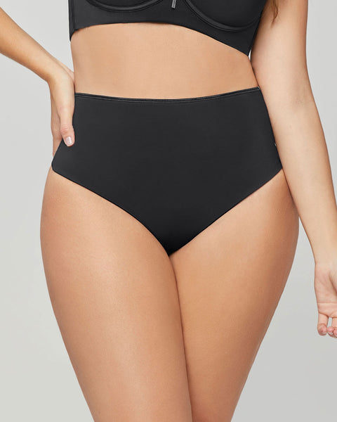 Panty faja brasilera de control fuerte tiro alto#color_700-negro