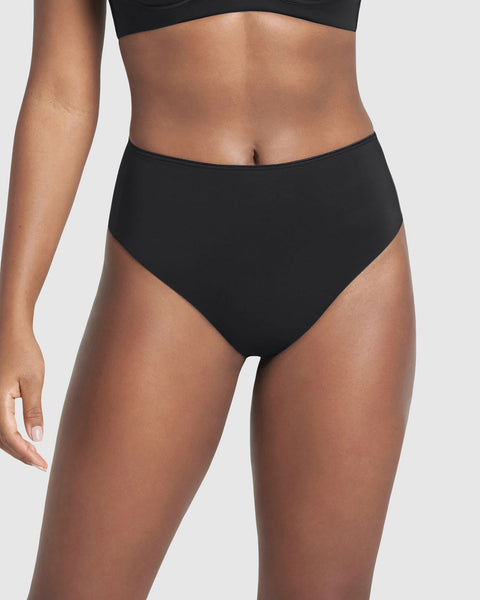 Panty faja brasilera de control fuerte tiro alto#color_700-negro