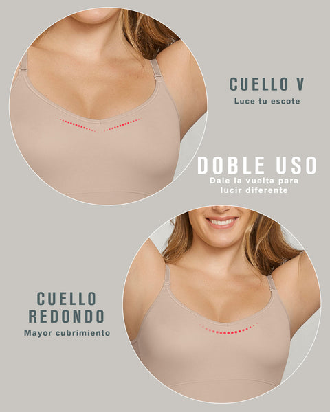 Camiseta de control de abdomen y espalda - una figura moldeada al instante#all_variants