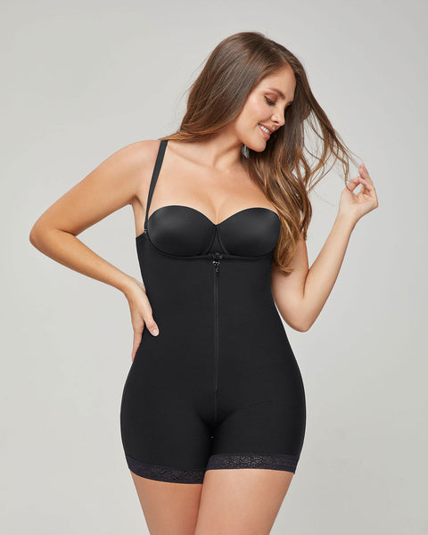 Faja body short con realce de glúteos#color_700-negro
