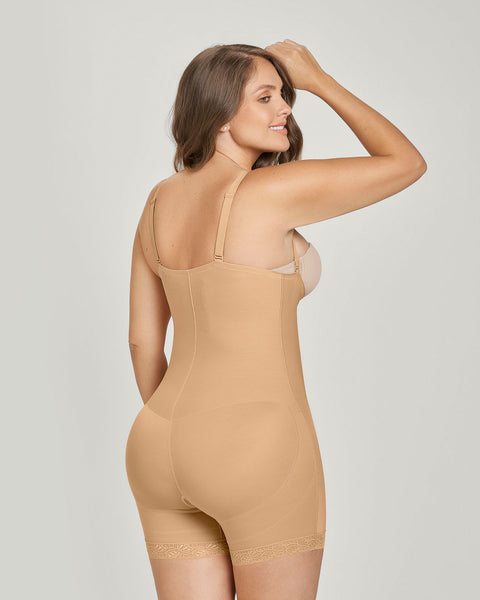 Faja body short con realce de glúteos#color_880-beige
