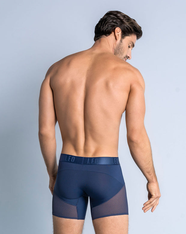 Bóxer medio de secado rápido con mallas transpirables en microfibra