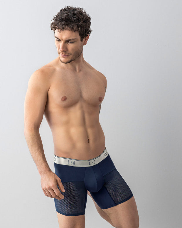 Bóxer medio de secado rápido con mallas transpirables en microfibra