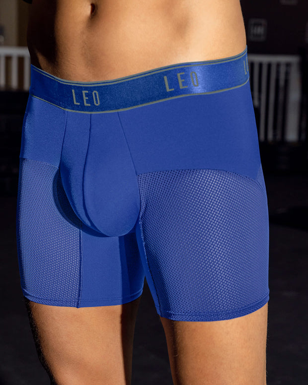 Bóxer medio de secado rápido con mallas transpirables en microfibra
