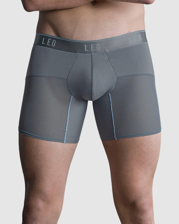 Bóxer medio de secado rápido con mallas transpirables en microfibra
