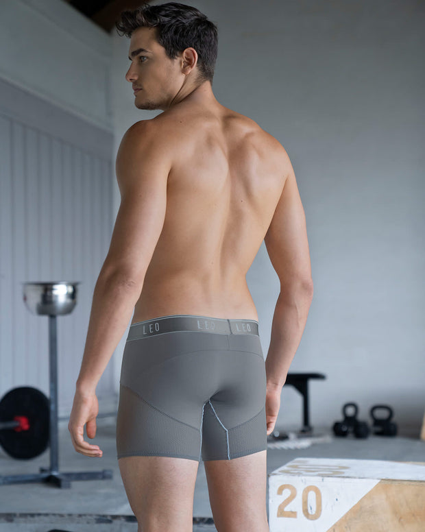 Bóxer medio de secado rápido con mallas transpirables en microfibra