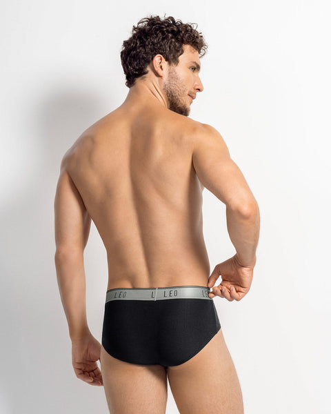 Bóxer brief de alta transpiración en microfibra ideal para uso diario#color_713-negro