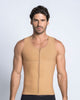 Chaleco masculino de compresión en powerslim#color_864-nude
