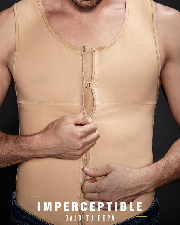 Chaleco masculino de compresión en powerslim