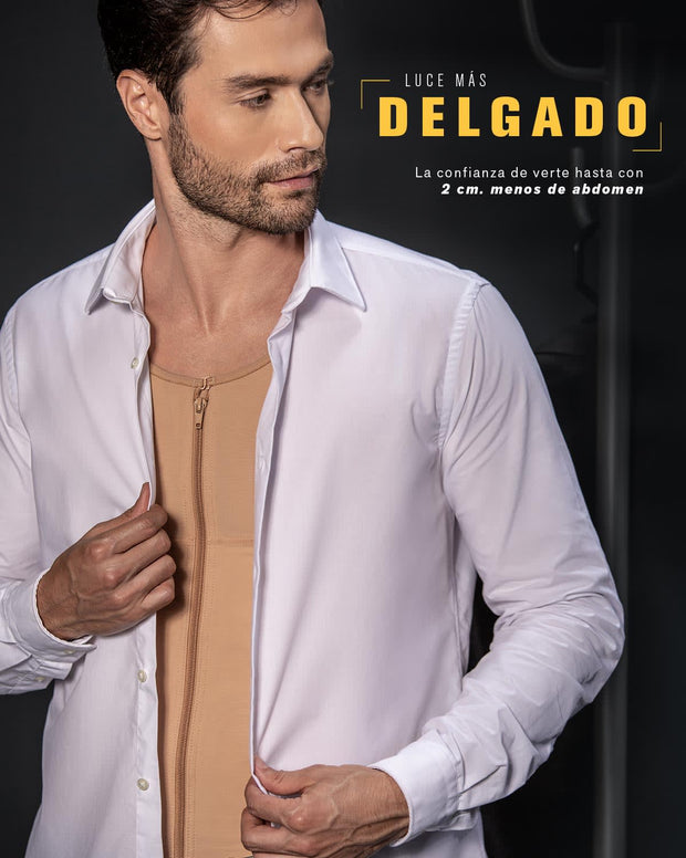 Chaleco masculino de compresión en powerslim