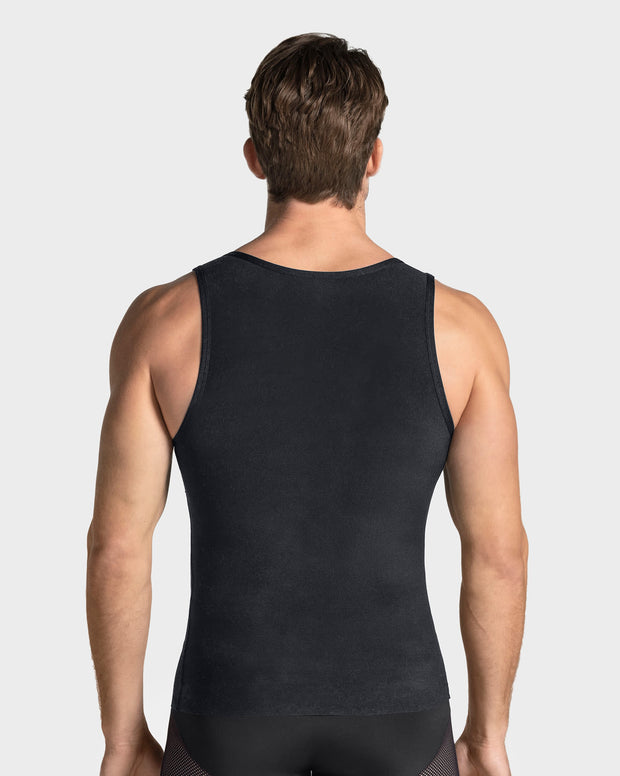 Camiseta manga sisa de compresión fuerte ideal para uso diario en algodón elástico