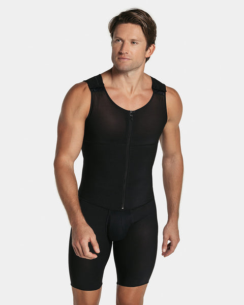 Faja postoperatoria de reducción de abdomen y control de muslos en powerslim#color_700-negro