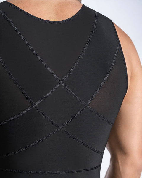 Faja postoperatoria de reducción de abdomen y control de muslos en powerslim#color_700-negro