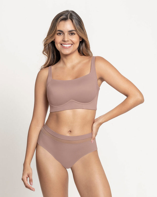 Brasier sin arco ultracómodo de alto soporte y cubrimiento Everyday Bra