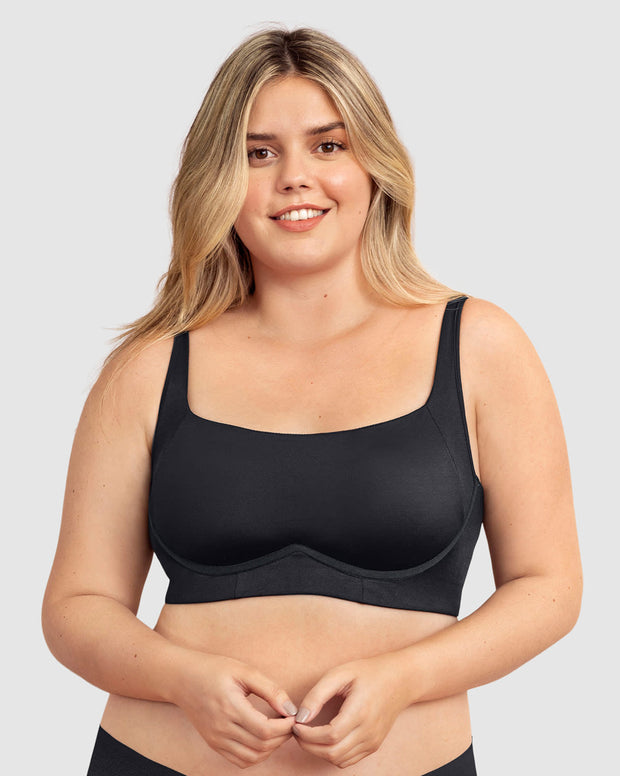 Brasier sin arco ultracómodo de alto soporte y cubrimiento Everyday Bra
