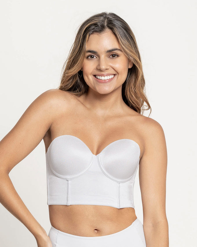 Se infla Tentáculo pompa Brasier tipo bustier ideal como strapless | Leonisa Colombia
