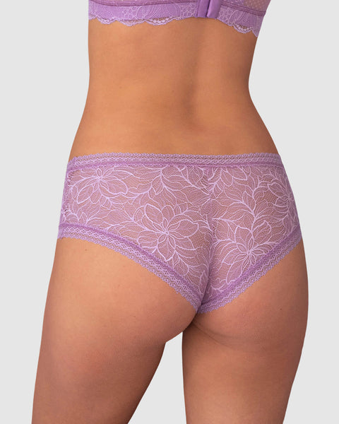 Panty cachetero en encaje floral#color_412-lila