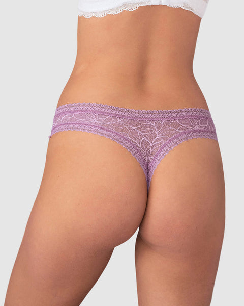 Panty brasilera en encaje floral#color_412-lila