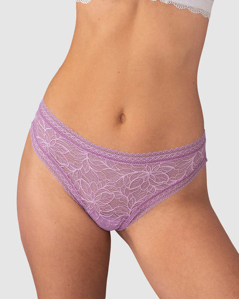 Panty brasilera en encaje floral#color_412-lila